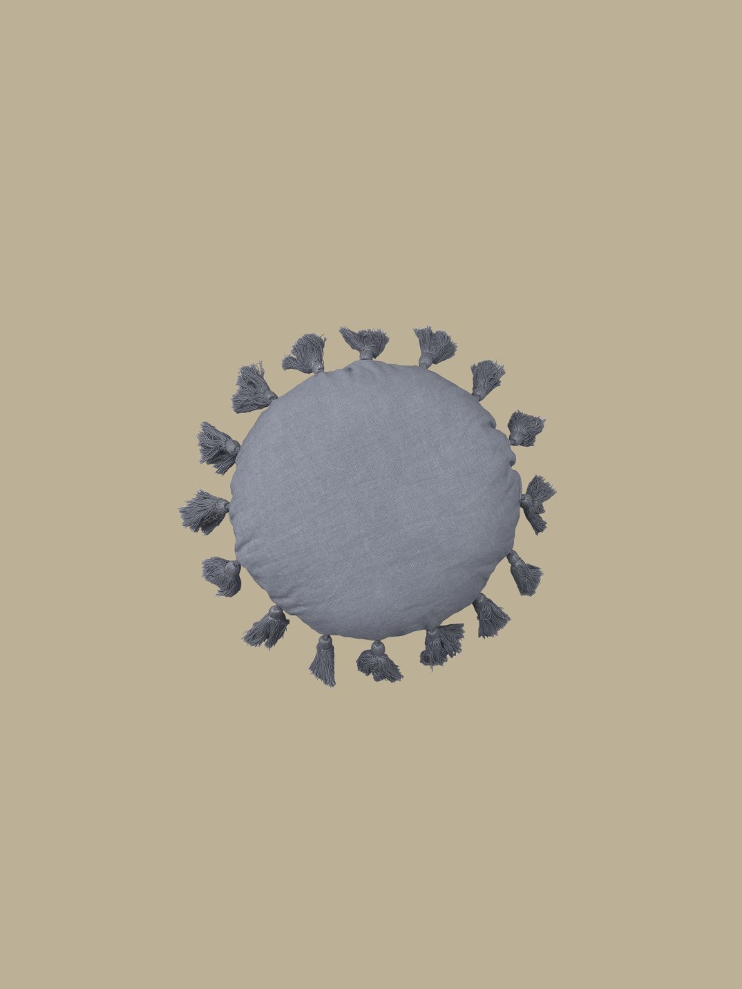 Give your home a burst of color with this playful set of accent cushions. Each cushion is made out of a soft linen fabric. Artisan made in India