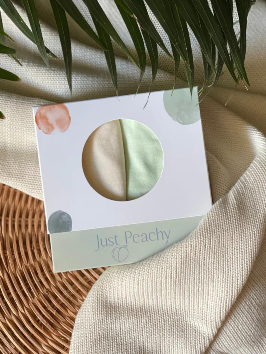 Just Peachy Camisoles are super soft and gentle on your little ones' skin. Designed with a snug fit for play, movement and a comfy night's rest. Add the breathable Camisole layer under your day clothes or snooze in maximum comfort. Made with Lenzing® TENCEL™ Micro Modal Fibers interwoven with Eco Soft Technology exclusively for Just Peachy. Green and cream kids super comfortable kids camis. Sustainable eco-friendly brand.