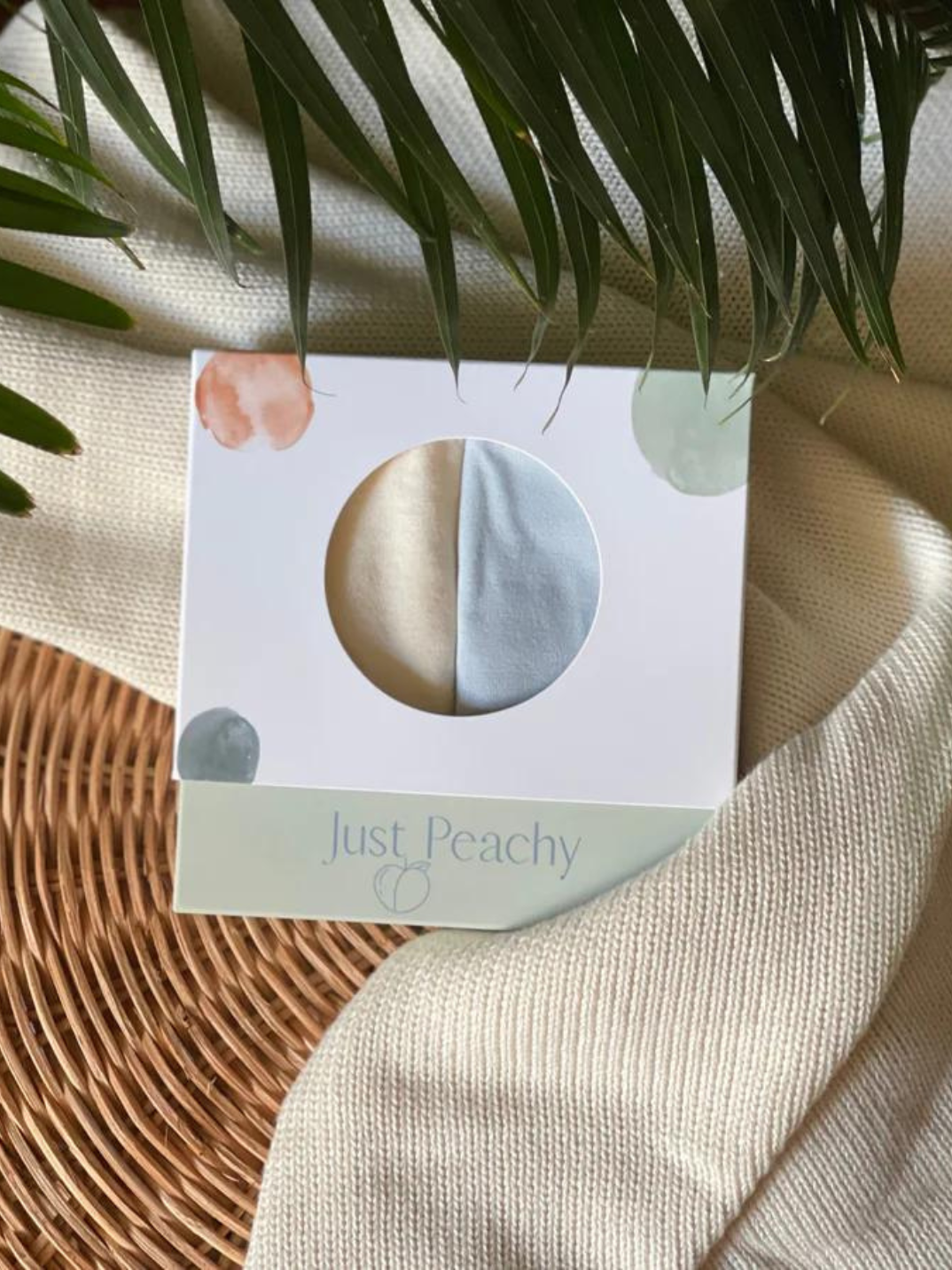 Just Peachy Camisoles are super soft and gentle on your little ones' skin. Designed with a snug fit for play, movement and a comfy night's rest. Add the breathable Camisole layer under your day clothes or snooze in maximum comfort. Blue and cream colors children's camis. Comes in a 2-pack