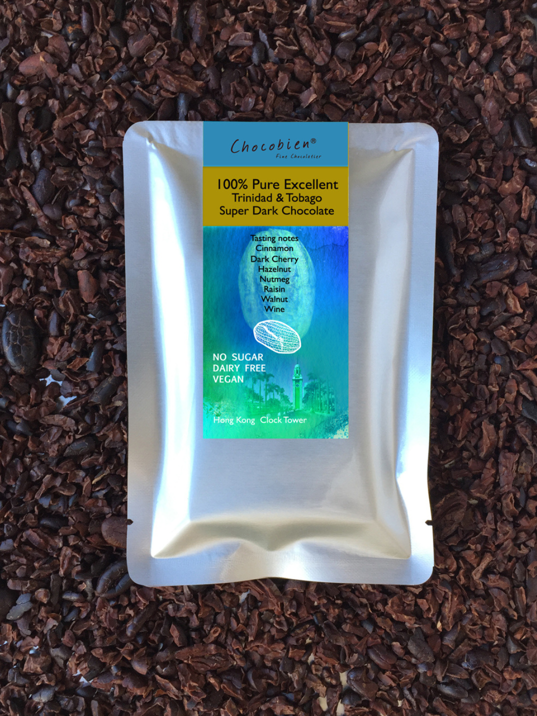 organic cacao 100% super dark chocolate no sugar sugar-free bean to bar chocolate handcrafted