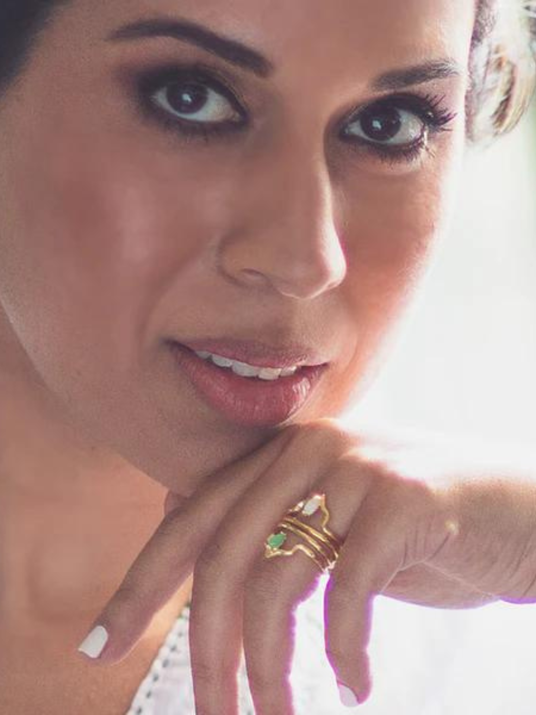 One of our most luxurious pieces our Moonstone Midi Ring will make you feel beautiful from the inside out. Details: Versatile to go with every outfit and on many fingers you won’t want to take it off!