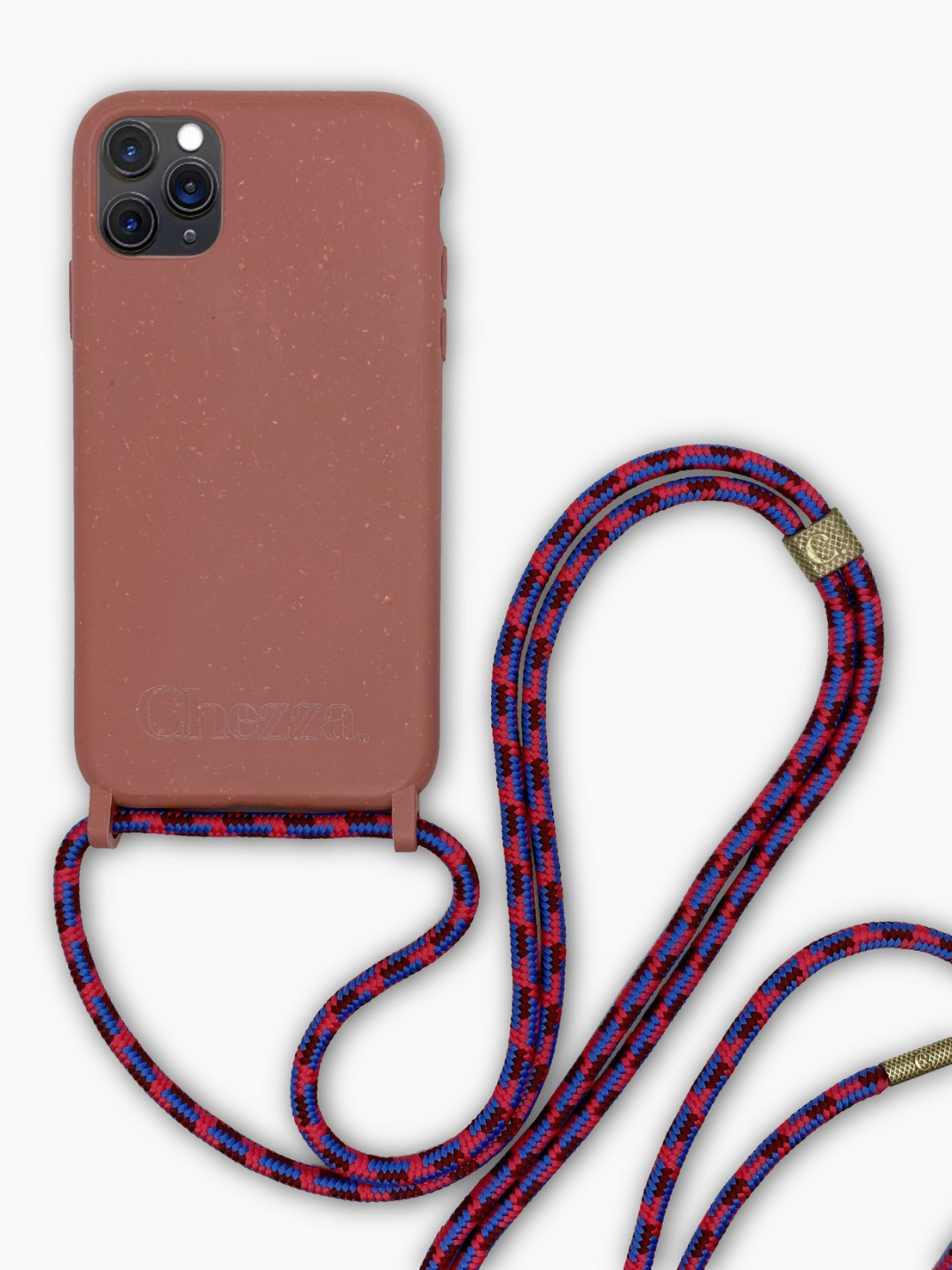 Sustainable Crossbody Phone Case / Strawberry Cloud