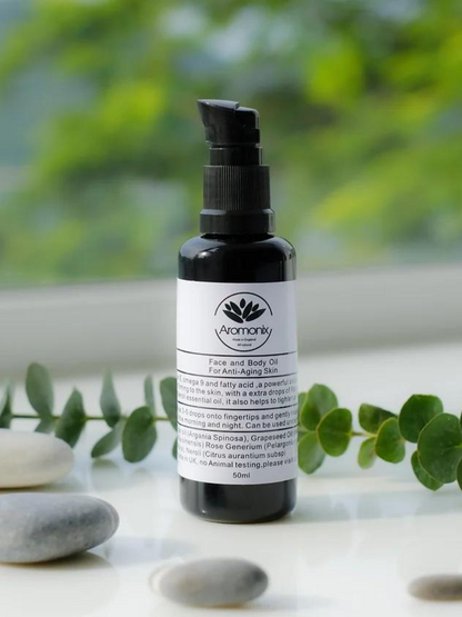 face and body oil for normal skin sustainable cruelty-free skincare