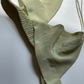 sage cream green silk bralette size A-B cup women's bra intimates women's clothing accessories