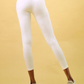 everyday leggings pure white ethical eco-friendly activewear made from recycled plastic bottles