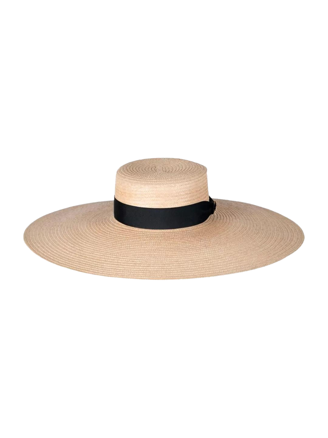 Wide Brim Natural Straw Hat