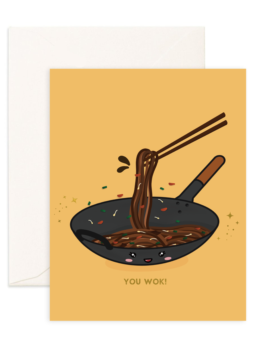 Hong Kong greeting card printed on recycled paper shop eco-friendly gift greeting card for friends really cute design for foodies
