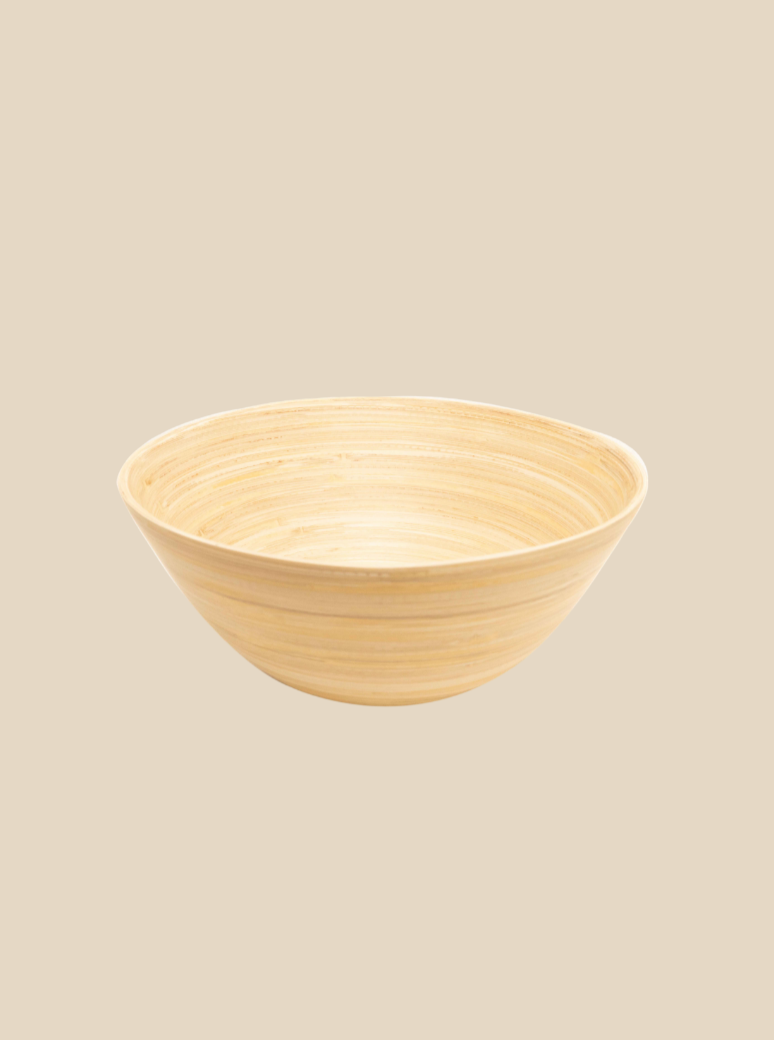bamboo bowl eco-friendly tableware handmade in Vietnam