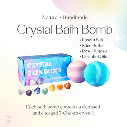 koscmicland crystal bath bomb eco-friendly biodegradable with recyclable packaging shop beauty woman-owned brands