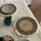 natural braided seagrass placemat set of 4 sustainable shop for women-owned brands eco-friendly homeware kitchenware