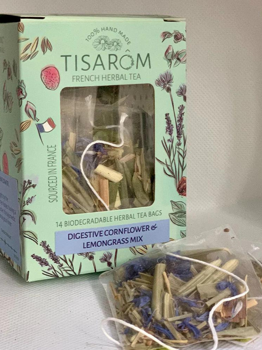lemongrass & cornflower tea French Herbal Tea from Provence