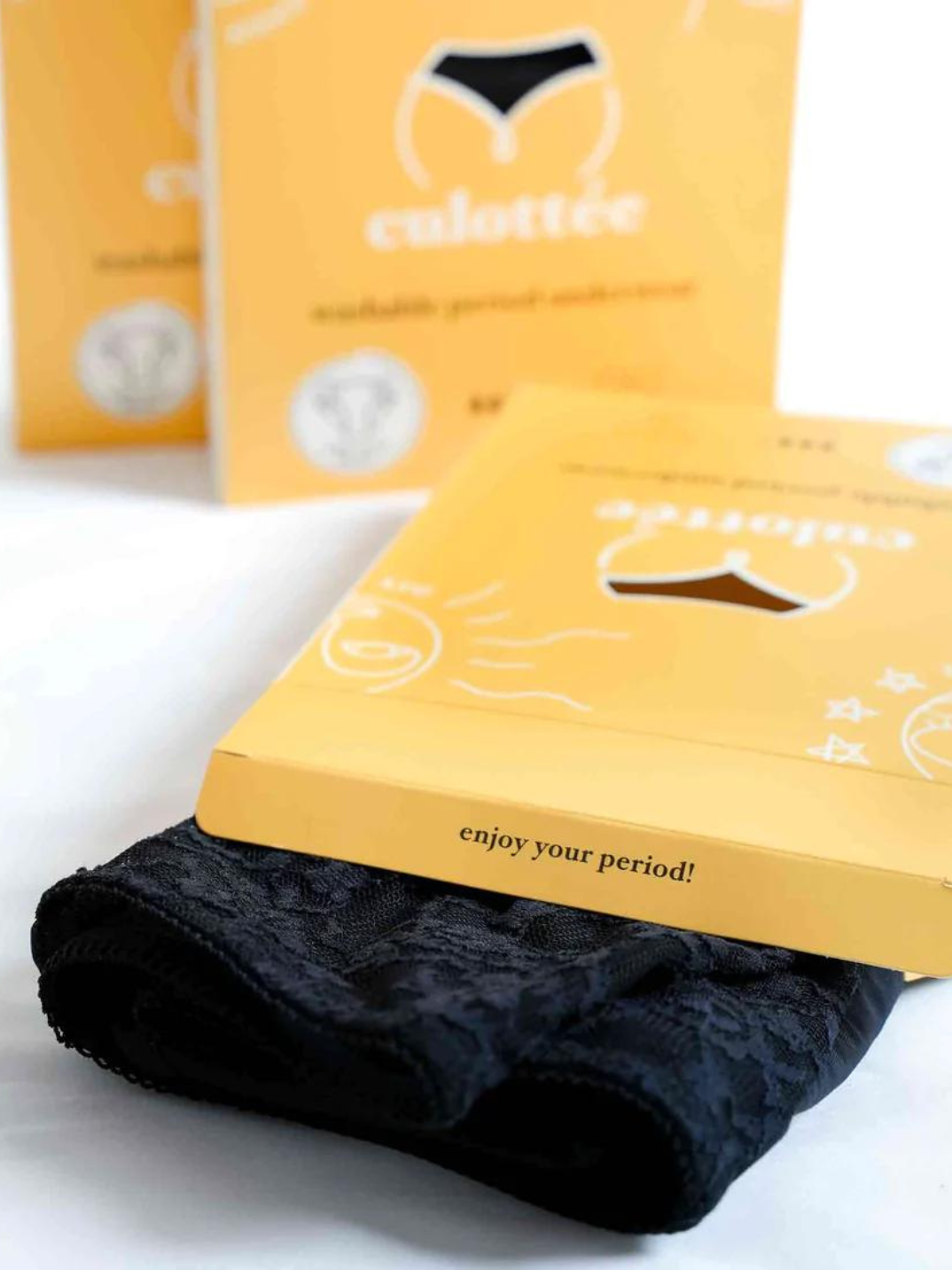 emma brief stylish cool period underwear zero waste reusable period panties eco-friendly women-owned sustainable brand
