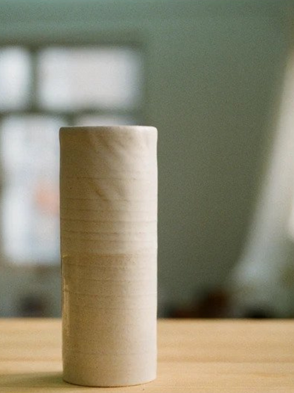 Matte White Vase
