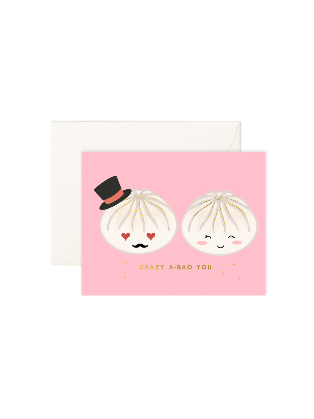 Eco-friendly greeting card printed on recycled paper cute food-inspired design shop sustainable ethical brands women-owned brands kind on the planet wedding anniversary love greeting card