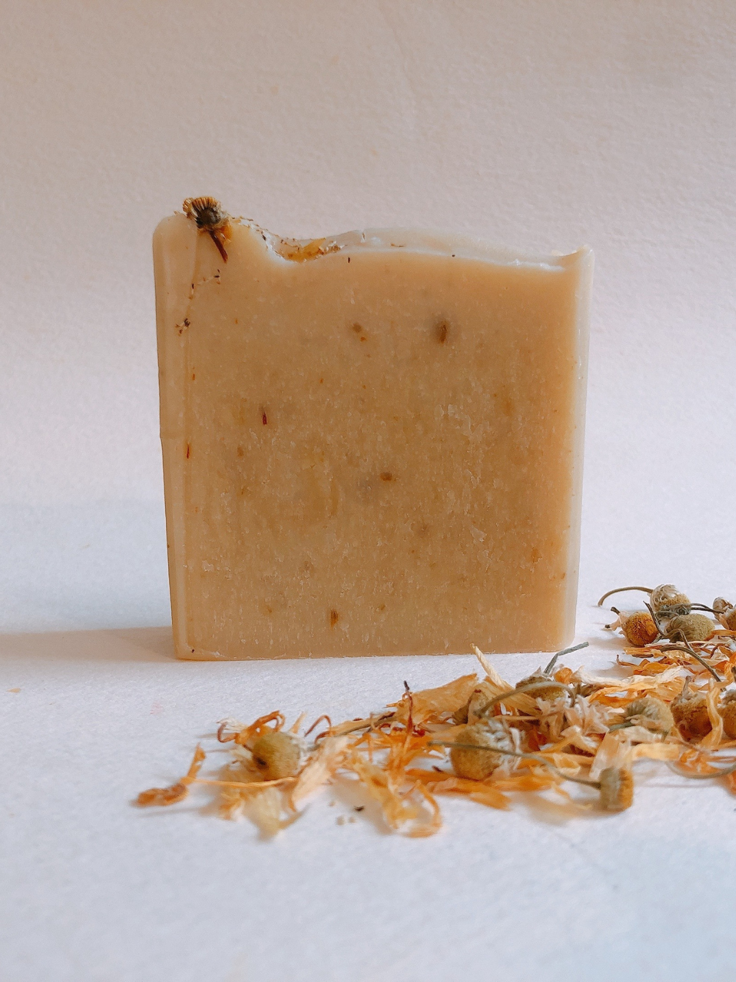 camomile & calendula calmer handmade soap natural zero waste skincare