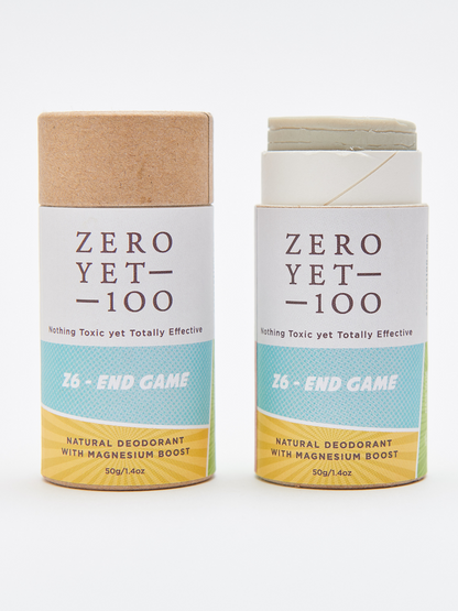 Z6 push-up stick deodorant Zero Yet 100 ethical skincare
