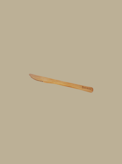 100% natural eco-friendly bamboo knife plastic-free zero waste essentials