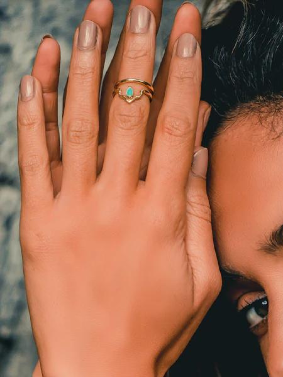 Adorn your fingers in our India Affair Chrysoprase ring inspired by the palace archways and colours of India.  Details: An apple green semi precious stone like no other, you will adore how this piece makes you feel.