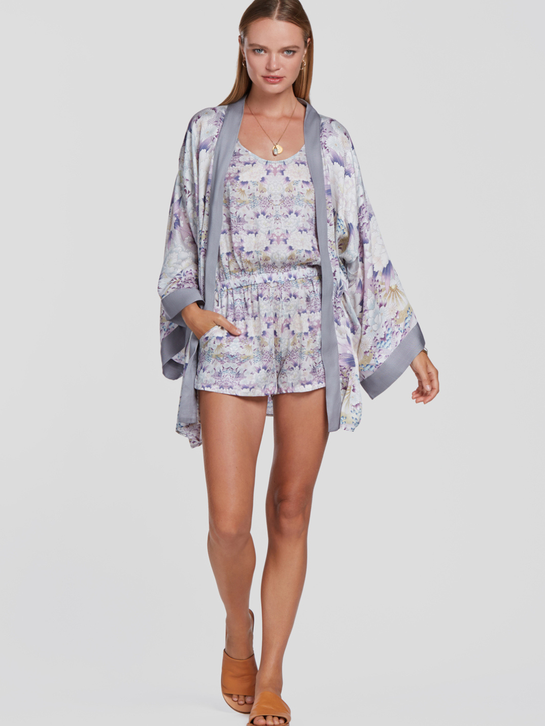 soft eco-friendly women's playsuit romper on sale discounted sustainable fashion made in Bali trendy fashion for women