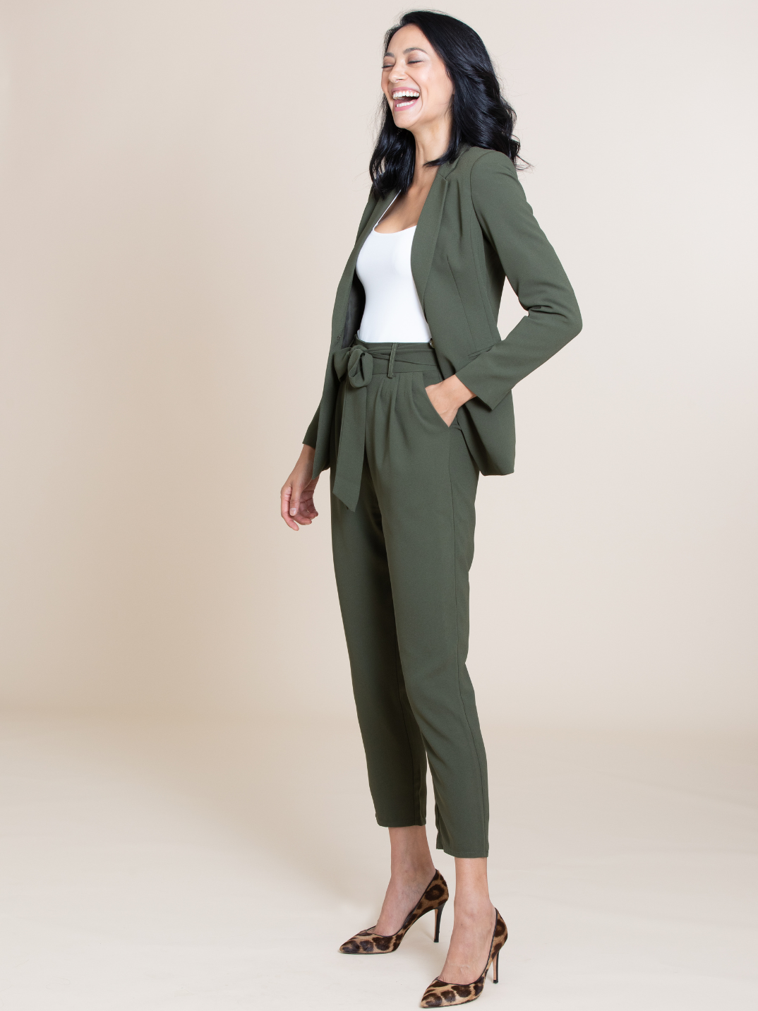 The Sienna Blazer everyday capsule wardrobe basics sustainable fashion