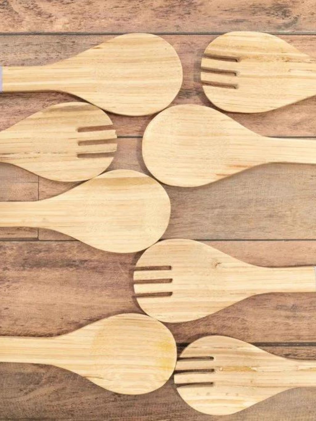 These fair trade bamboo serving utensils are great for both entertaining and everyday use. Editors' notes: Hand shaped by a women's group using local bamboo in a Vietnamese village, this bamboo serving utensils are produced to the highest environmental and social standards. 100% natural, high quality, ethically-made, and eco-friendly.