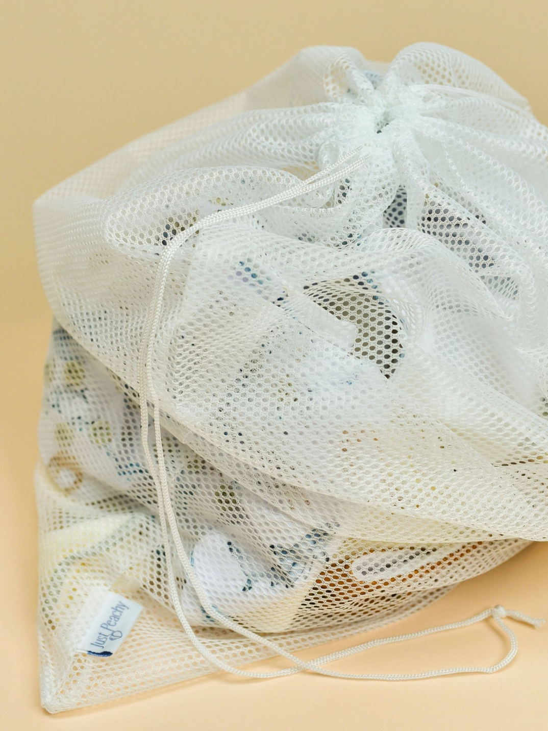 Did you know that oxygen and airflow helps prevent odors? These mesh pail liners are the answer to your laundering prayers!  Diaper pail liners 