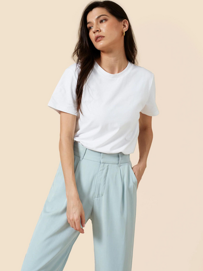 The Willow Wide Leg Pant / Blue