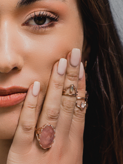 inside out. The perfect ring to pair with almost any outfit, we pride ourselves in using the best materials so you can love this pieces for years to come.  Ethically handcrafted jewelry