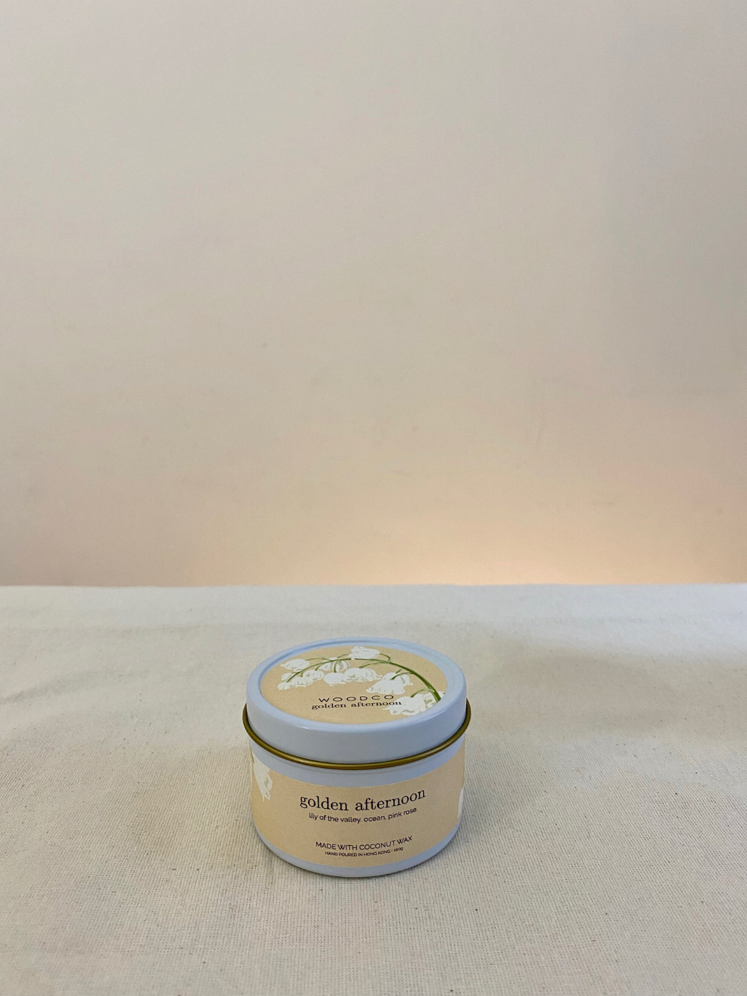 WOODCO candle handcrafted in small batches coconut wax shop sustainable brands ethical eco-friendly wooden wick for a clean burn shop small women-owned brands