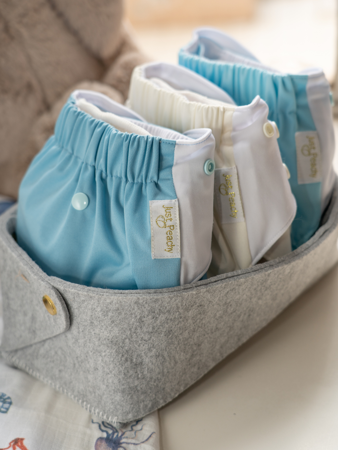 Cloth Diapers Classic Collection / Set of 3