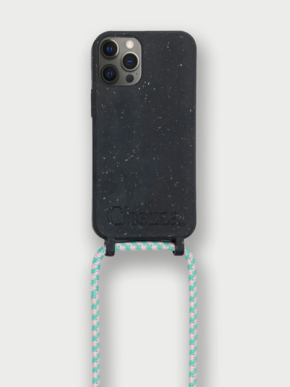 Chezza biodegradable PLA phone case with changeable eco-friendly strap Hong Kong