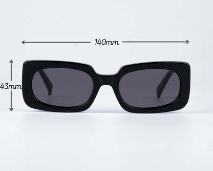 black sunglasses chic eco-friendly frames that are biodegradable made ethically sustainable fashion trendy shades