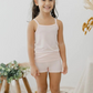 These shorties are super soft and gentle on your little ones' skin. Designed with a snug fit for play. Move in comfort for any activity with silky, breathable full coverage. Enjoy a comfy night's rest. Made with TENCEL™ Micro Modal Fibers with Eco Soft Technology. This set includes: 2x pink shorties. Shop now.