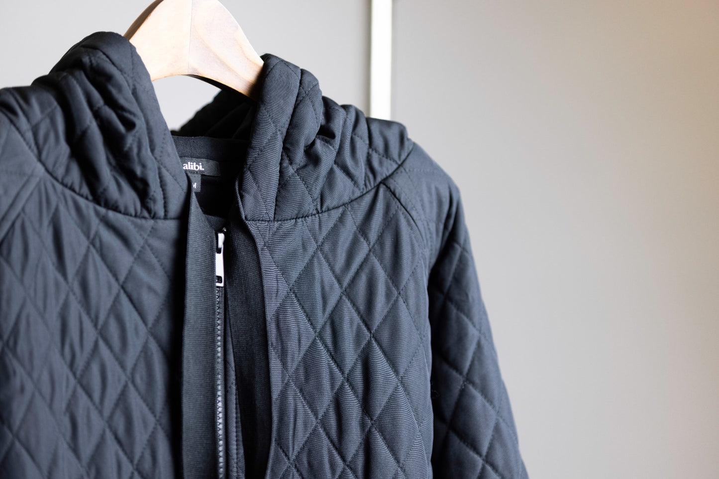 the quilted bomber jacket sustainable fashion eco-friendly The Quilted Bomber is the ultimately cosy jacket for cooler temperatures. We used the Recycled polyester on shell with recycled cotton mix with recycled polyester as lining.