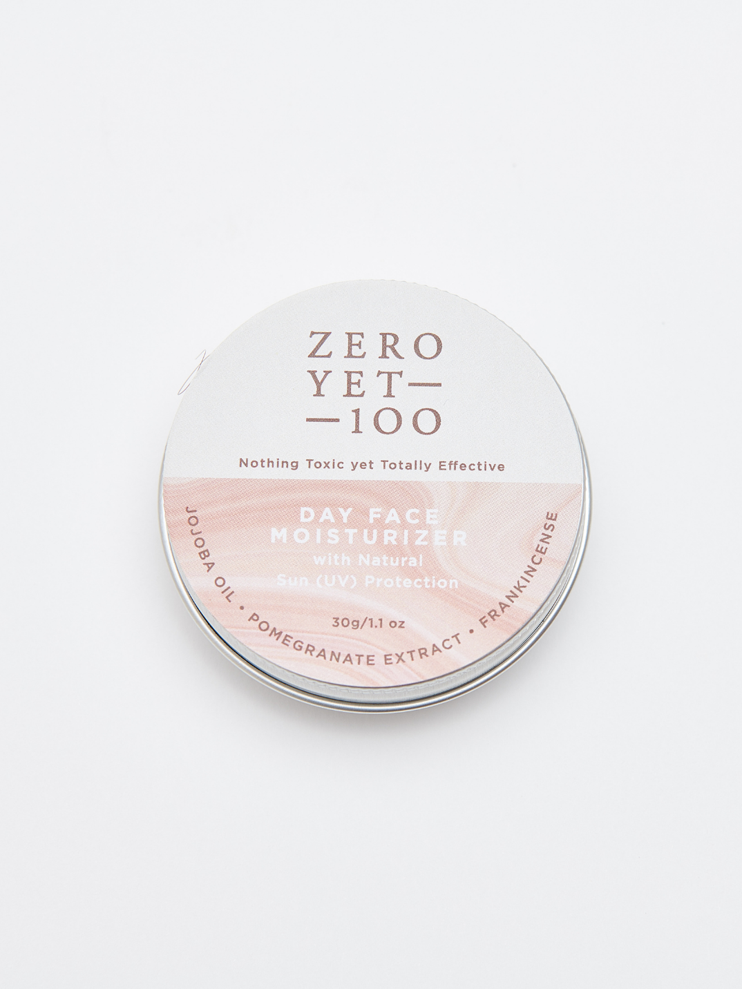 day face moisturizer Zero Yet 100 natural cruelty-free skincare