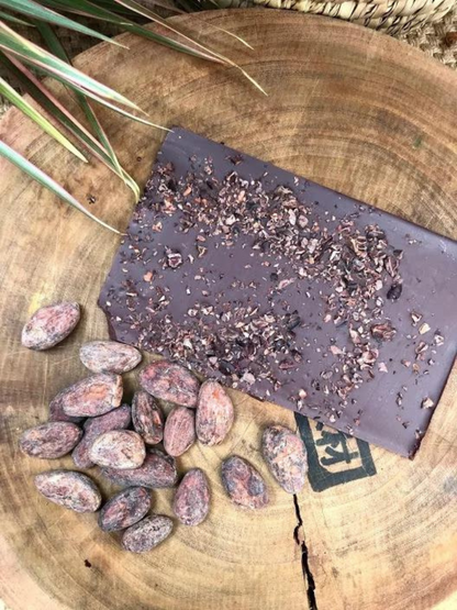 Conspiracy Chocolate nibby chocolate vegan bean-to-bar chocolate dark chocolate dairy-free vegan gluten-free healthy plant-based food shop sustainable eco-friendly products