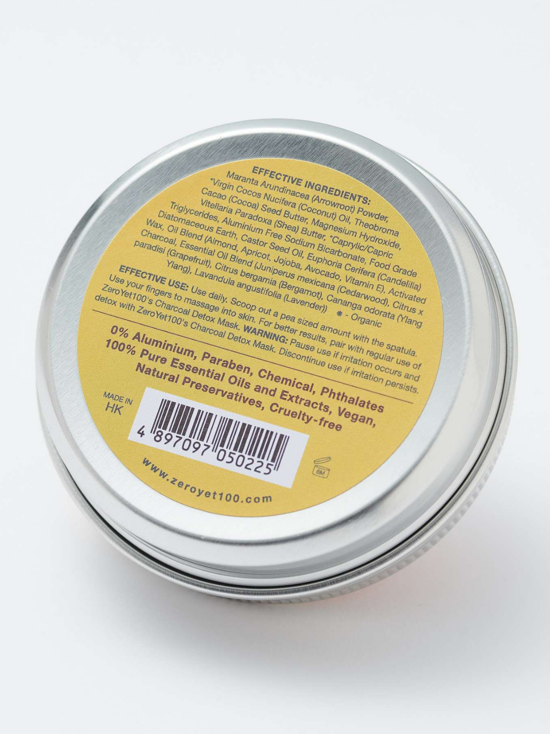 Z3 refresh deodorant pot Zero Yet 100 natural toxin-free skincare