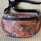 bum bag made from antique kimono handcrafted in Japan by Mikan Bags