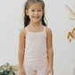 These camisoles are super soft and gentle on your little ones' skin. Designed with a snug fit for play, movement and a comfy night's rest. Add the breathable Camisole layer under your day clothes or snooze in maximum comfort. Made with Lenzing® TENCEL™ Micro Modal Fibers interwoven with Eco Soft Technology. Shop now. Camisoles for kids pink