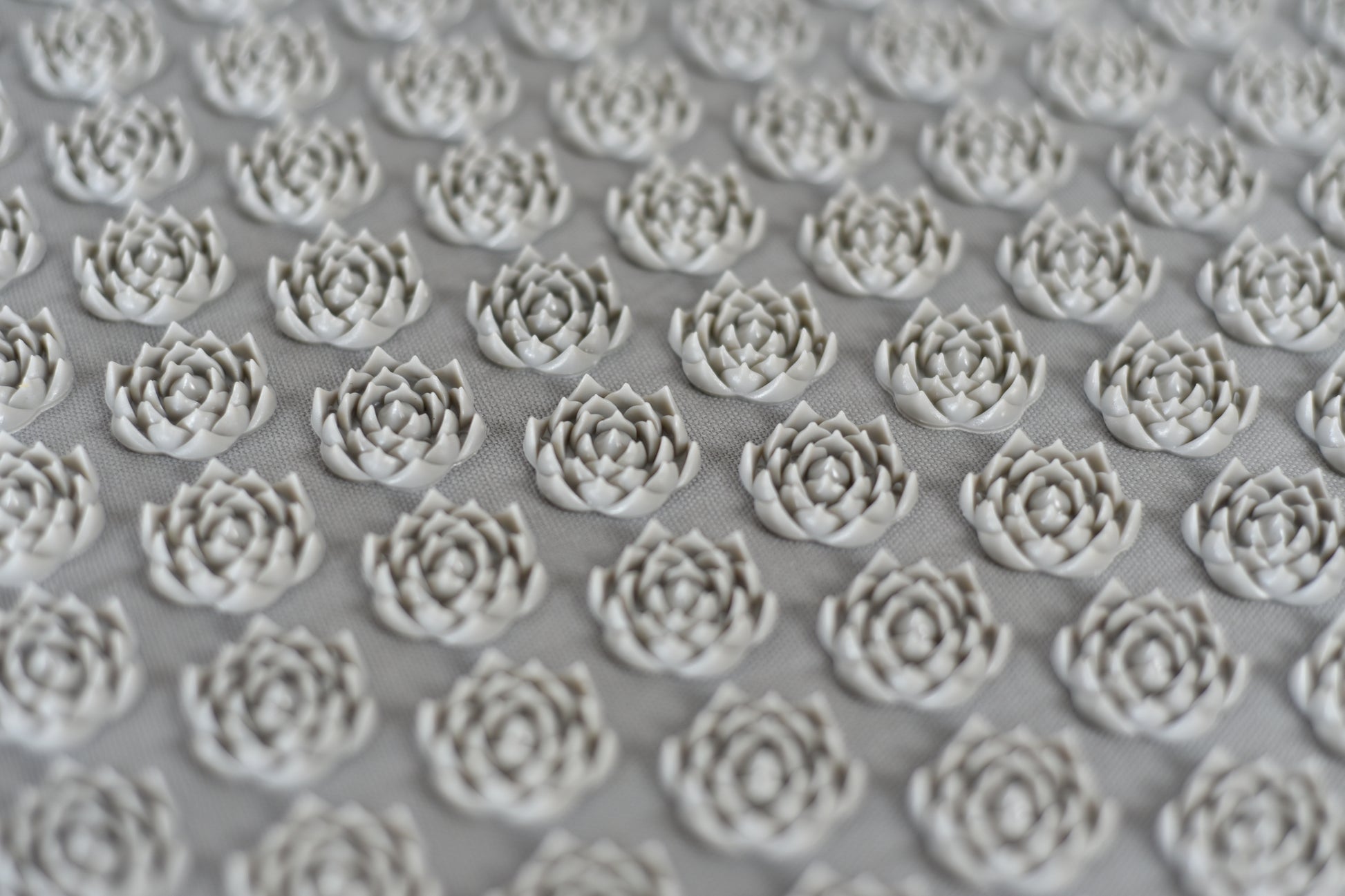 Thousands of sharp spikes apply pressure to skin and muscles supporting restful sleep, relaxation, mental clarity and well-being. meditation mat. shop eco-friendly stylish sustainable home goods. women-owned brands. ethically-made with biodegradable materials