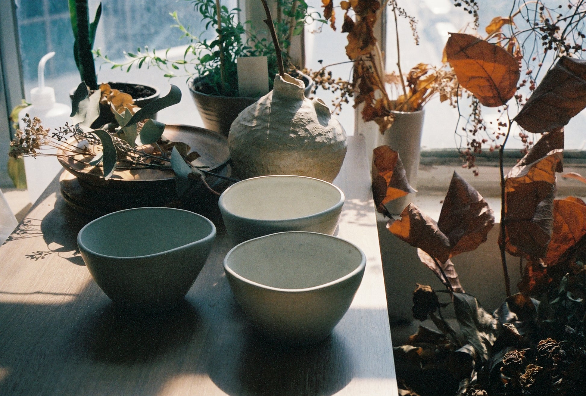 handmade ceramic side bowl made in Hong Kong ethical natural homewares